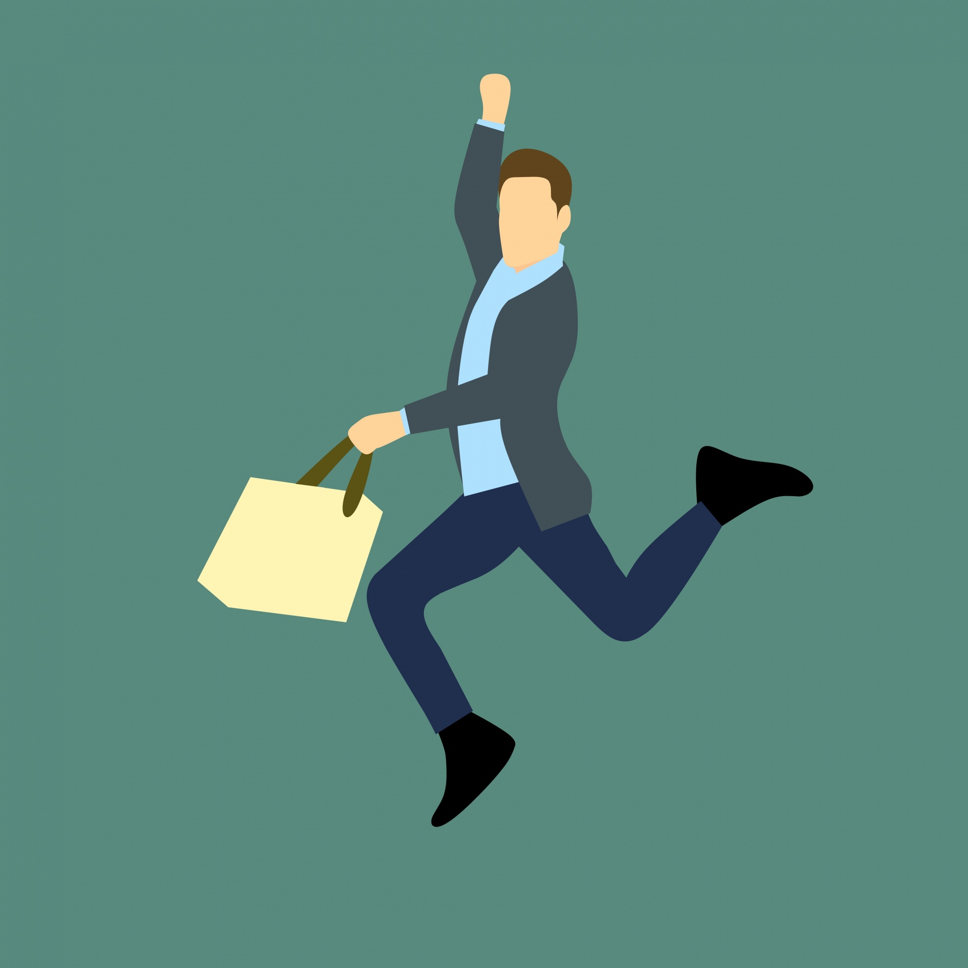 man-gift-happiness-holding